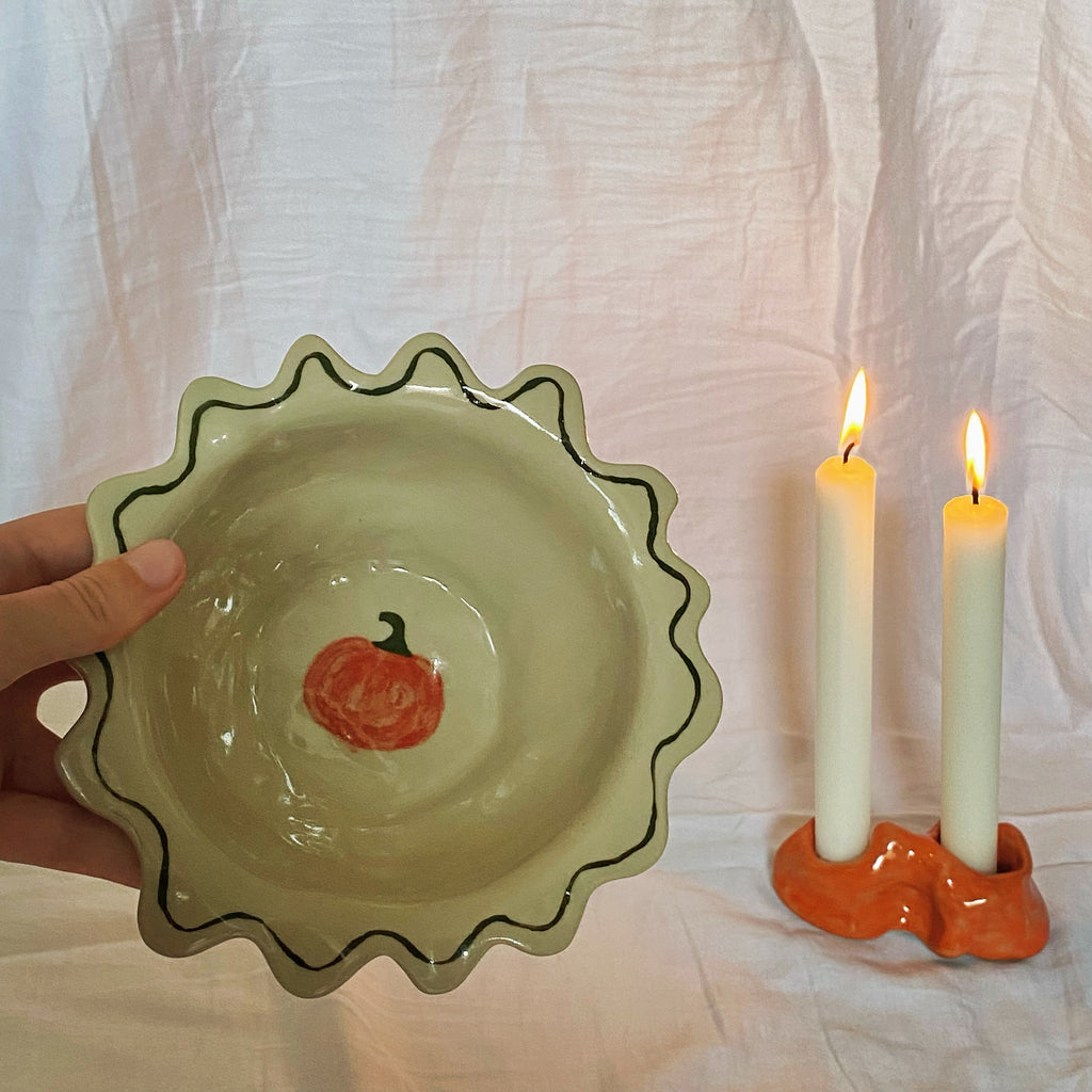Double candle holders