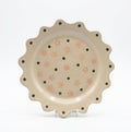 Cottage flower plate