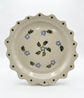 Cottage flower plate
