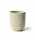 Cup beige speckled