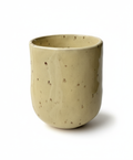 Cup yellow speckled