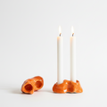 Double candle holders