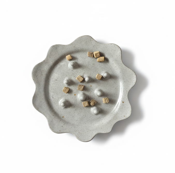 Slow feeder for cats