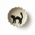 Trinket dish black cat