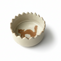 Trinket dish orange cat
